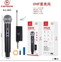  - Microfone    Cod. Microfone VHF Sem Fio KA-M91